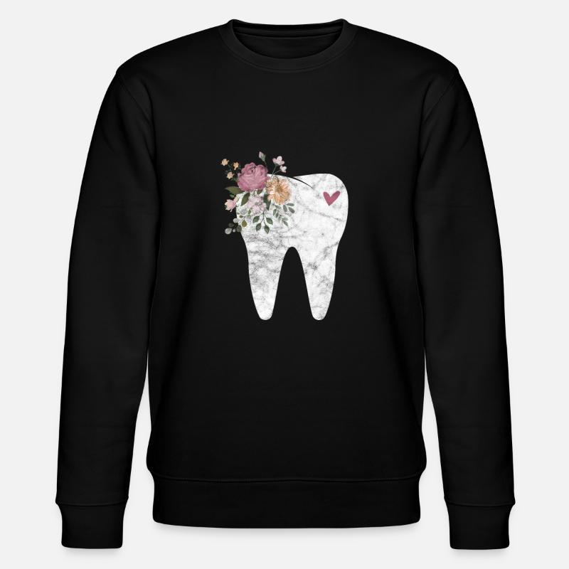 Zahnarzt - Stanley/Stella Unisex Bio-Sweatshirt CHANGER  - Schwarz