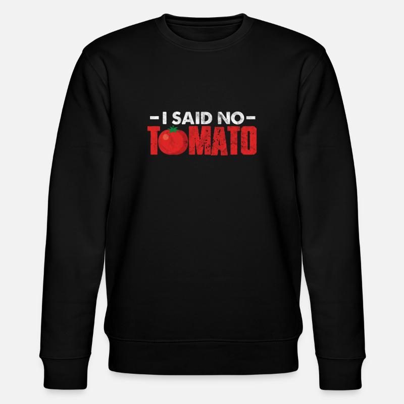 Tomate - Stanley/Stella Unisex Bio-Sweatshirt CHANGER  - Schwarz