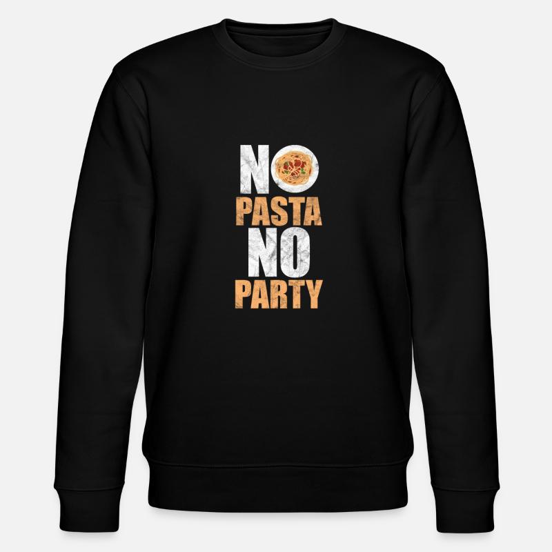 Pasta - Stanley/Stella Unisex Bio-Sweatshirt CHANGER  - Schwarz