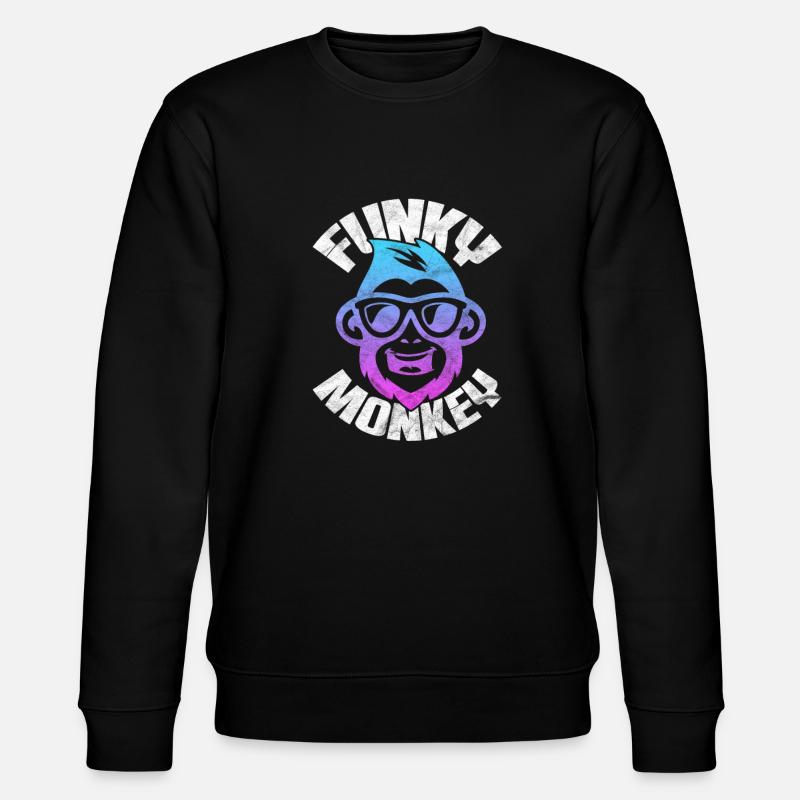 Funk de singe - Sweat bio CHANGER Stanley/Stella Unisexe - noir