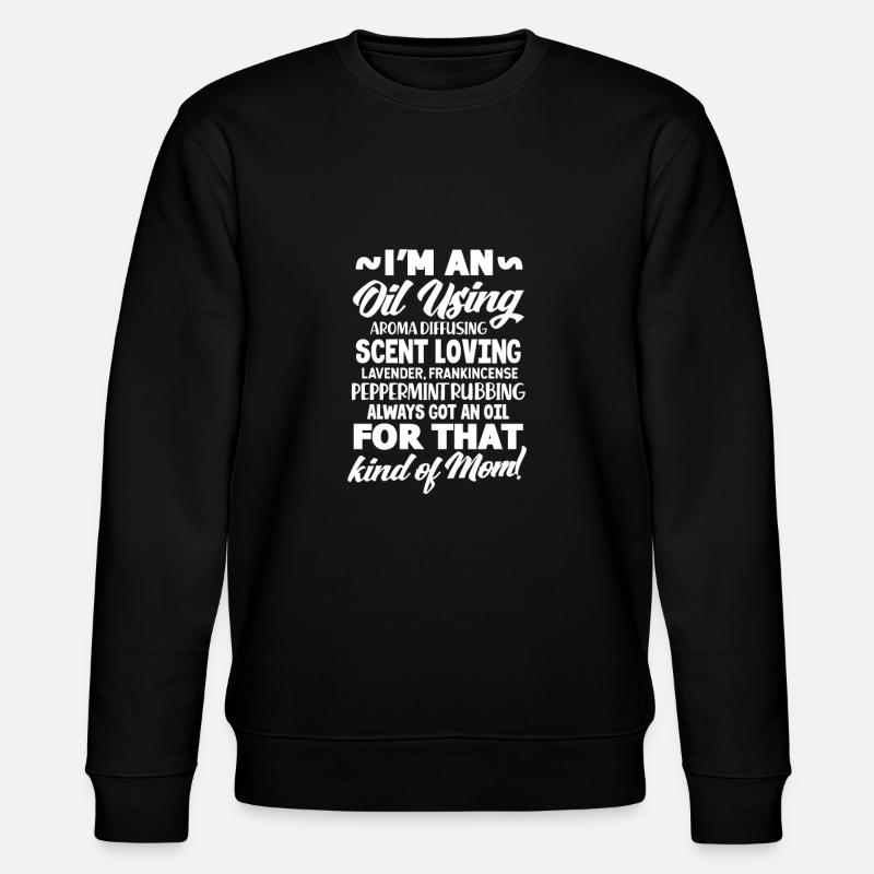 Huiles essentielles Ätherische Öle - Sweat bio CHANGER Stanley/Stella Unisexe - noir