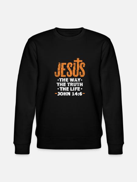 Jésus - Sweat bio CHANGER Stanley/Stella Unisexe - noir