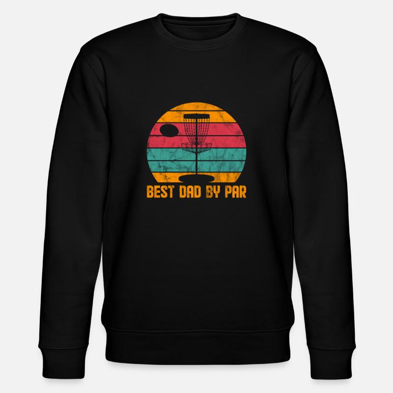 Disc Golf Father - Stanley/Stella CHANGER Unisex Organic Sweatshirt - black