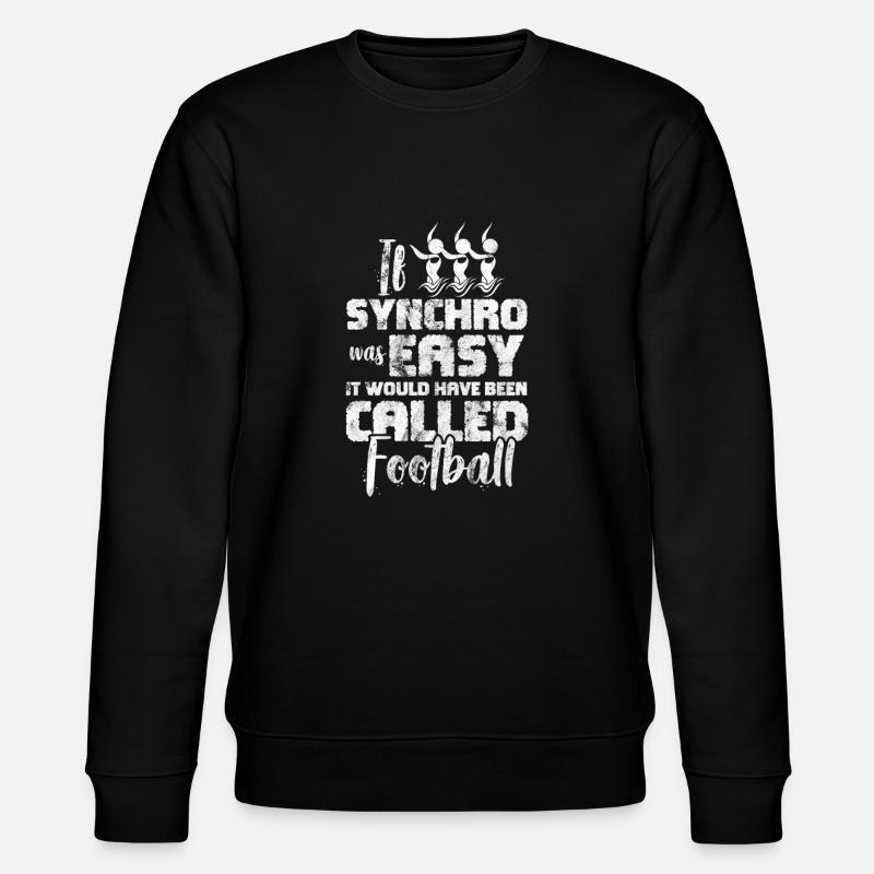 Synchronized swimming - Stanley/Stella CHANGER Unisex Organic Sweatshirt - black