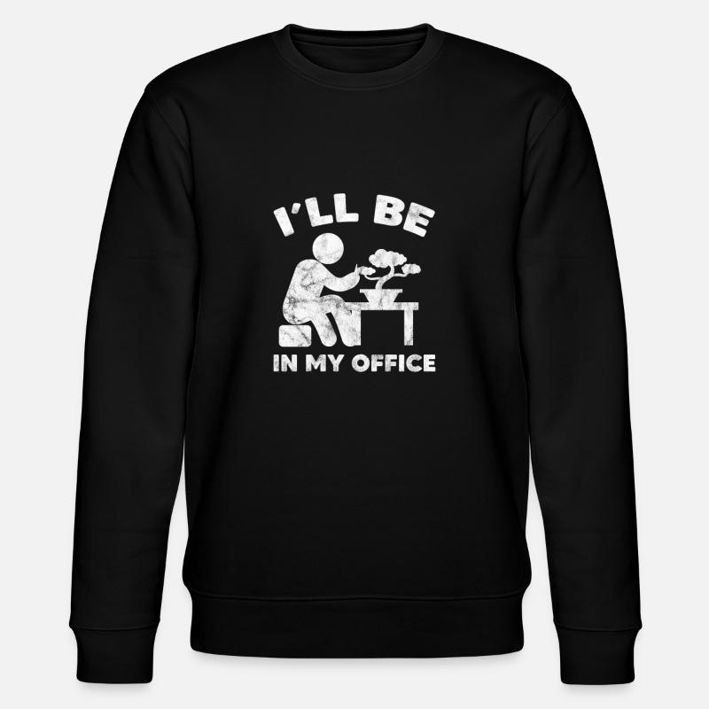 Bonsai - Stanley/Stella Unisex Bio-Sweatshirt CHANGER  - Schwarz