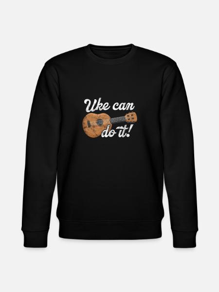 Ukulele - Stanley/Stella CHANGER Unisex Organic Sweatshirt - black