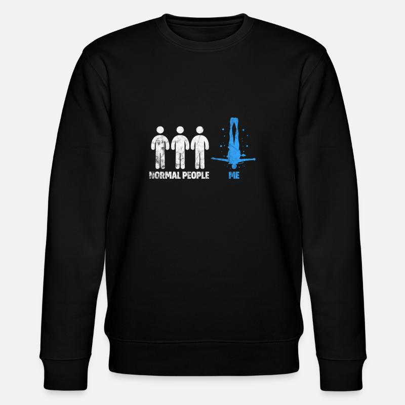 Plongeur - Sweat bio CHANGER Stanley/Stella Unisexe - noir