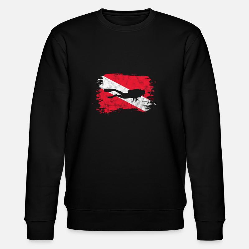 Plongeur - Sweat bio CHANGER Stanley/Stella Unisexe - noir