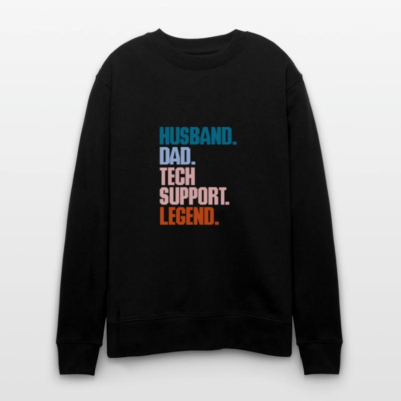 Technical Support Computer It Admin Gift Stanley/Stella CHANGER Unisex Organic Sweatshirt