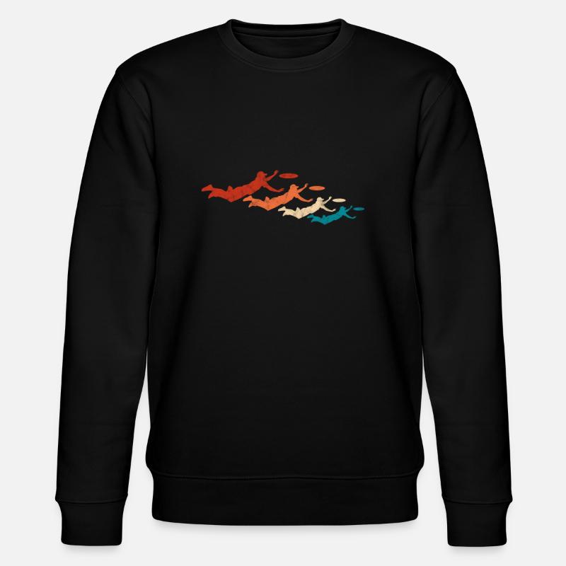 Ultimate Frisbee - Stanley/Stella Unisex Bio-Sweatshirt CHANGER  - Schwarz