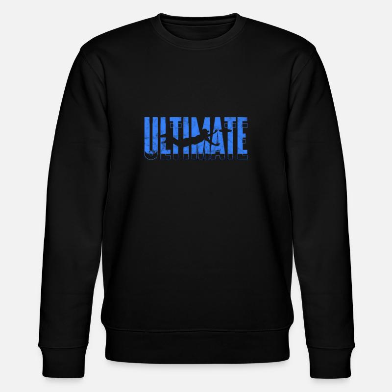 Ultimate Frisbee - Stanley/Stella Unisex Bio-Sweatshirt CHANGER  - Schwarz
