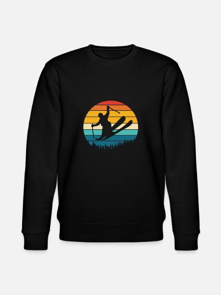 Ski - Stanley/Stella CHANGER Unisex Organic Sweatshirt - black
