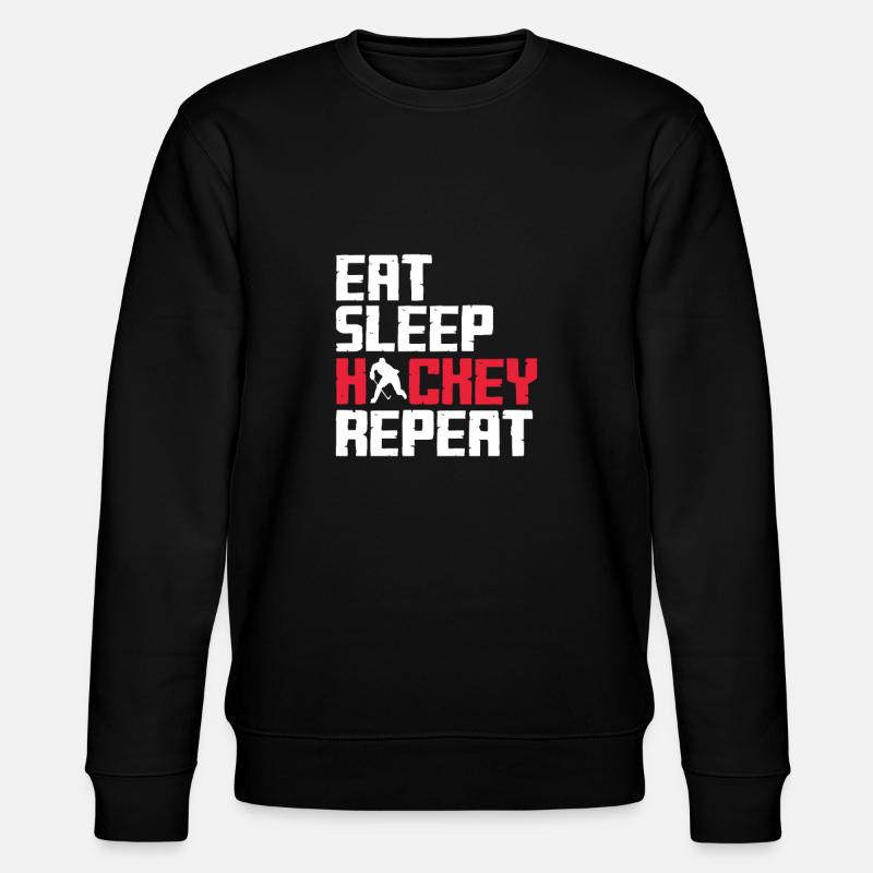 Hockey sur glace - Sweat bio CHANGER Stanley/Stella Unisexe - noir
