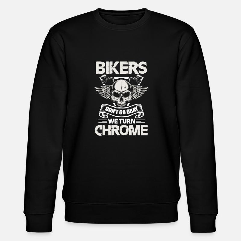 Biker - Stanley/Stella Unisex Bio-Sweatshirt CHANGER  - Schwarz