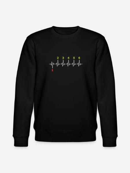 Biker - Stanley/Stella CHANGER Unisex Organic Sweatshirt - black