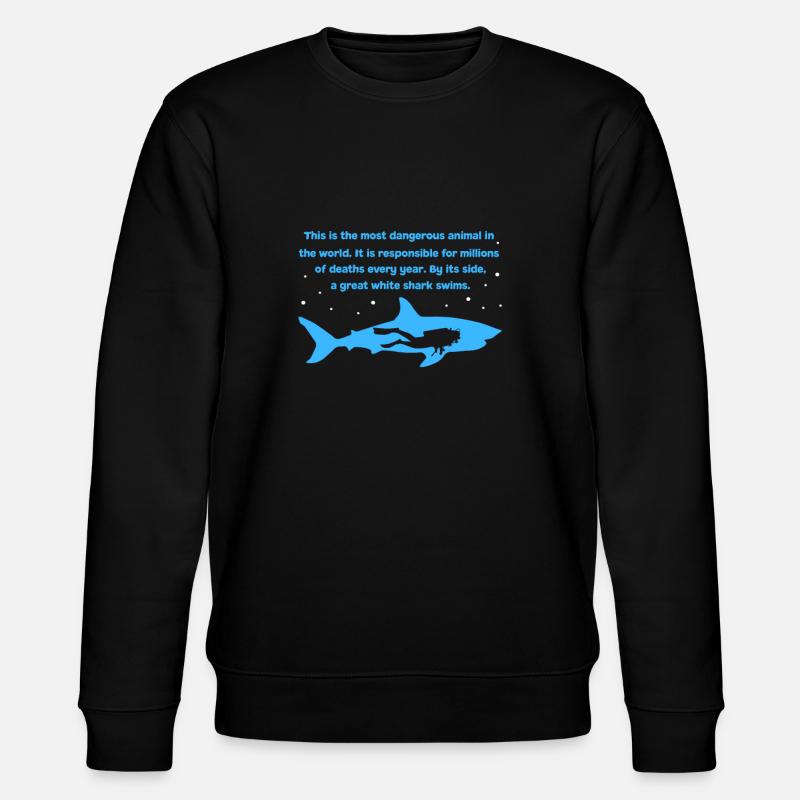 Requin - Sweat bio CHANGER Stanley/Stella Unisexe - noir