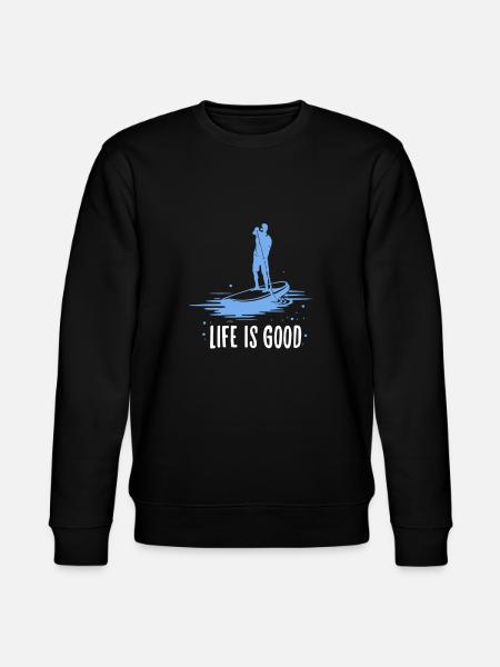 SUP - Stanley/Stella CHANGER Unisex Organic Sweatshirt - black