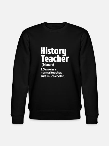 History - Stanley/Stella CHANGER Unisex Organic Sweatshirt - black