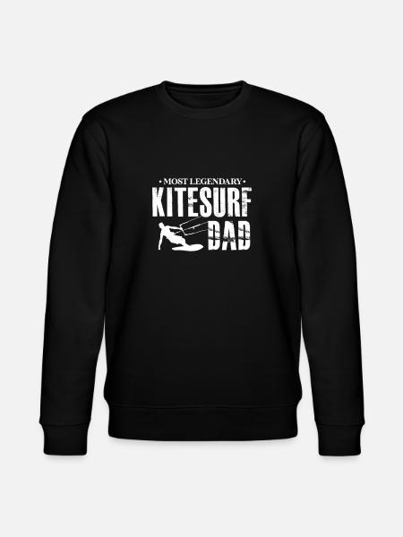 Kite Father - Stanley/Stella CHANGER Unisex Organic Sweatshirt - black