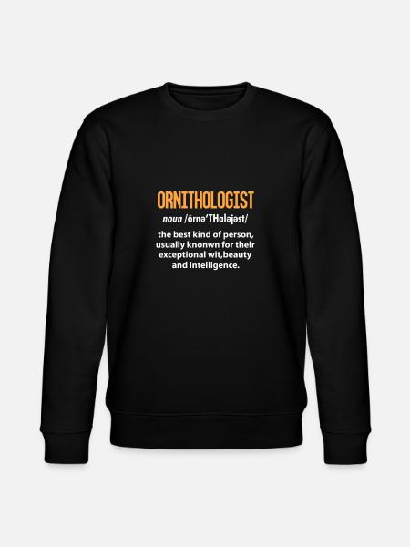 Ornithology - Stanley/Stella CHANGER Unisex Organic Sweatshirt - black