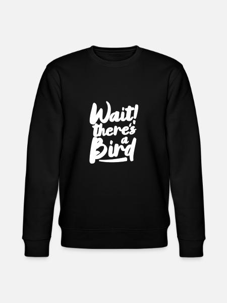 Ornithology - Stanley/Stella CHANGER Unisex Organic Sweatshirt - black