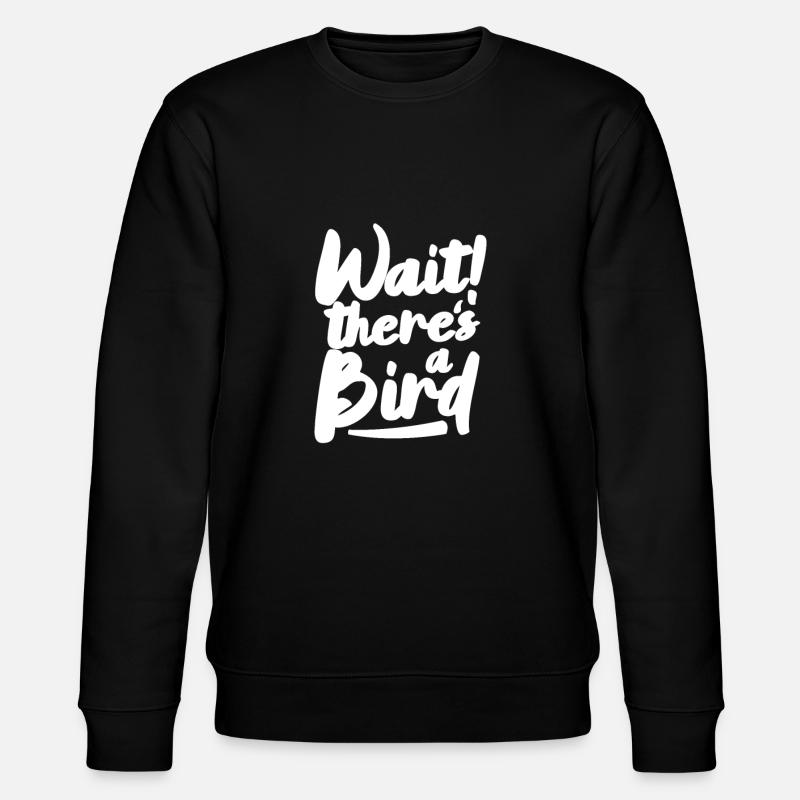 Ornithologie - Stanley/Stella Unisex Bio-Sweatshirt CHANGER  - Schwarz