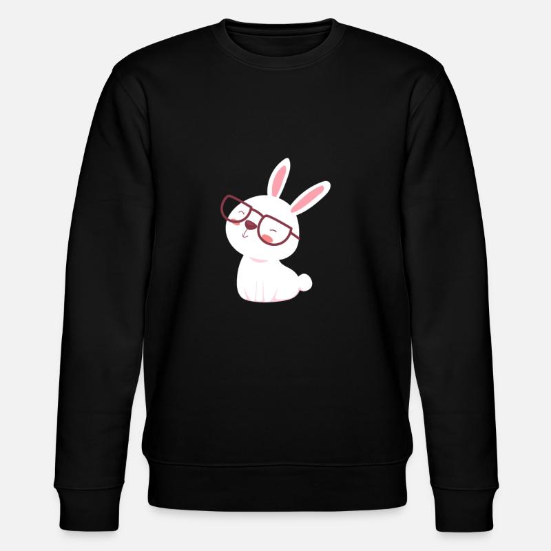 Hare - Stanley/Stella CHANGER Unisex Organic Sweatshirt - black