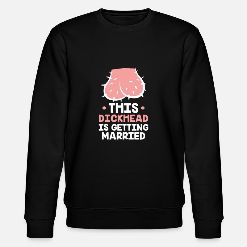 Junggesellenabschied - Stanley/Stella Unisex Bio-Sweatshirt CHANGER  - Schwarz