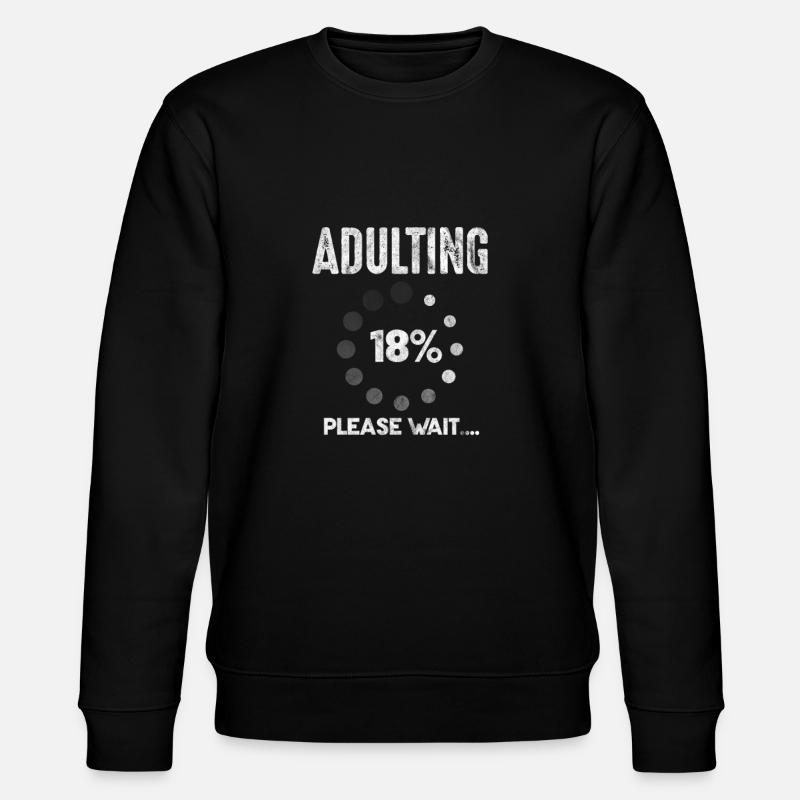 De l’âge - Sweat bio CHANGER Stanley/Stella Unisexe - noir