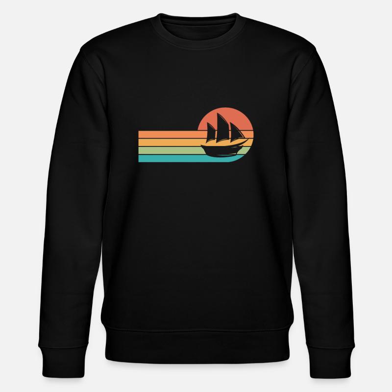 Capitaine - Sweat bio CHANGER Stanley/Stella Unisexe - noir