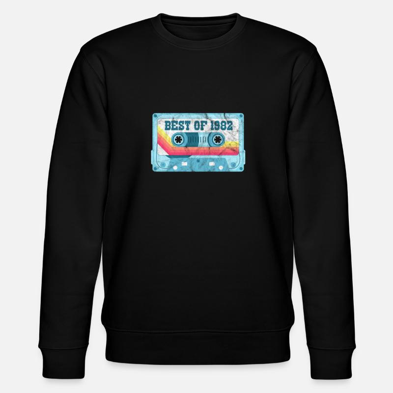 1982 - Stanley/Stella CHANGER Unisex Organic Sweatshirt - black