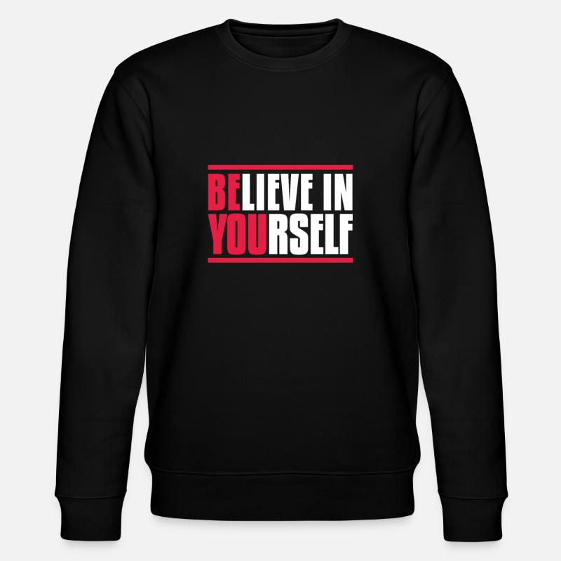 Motivation - Stanley/Stella Unisex Bio-Sweatshirt CHANGER - Schwarz