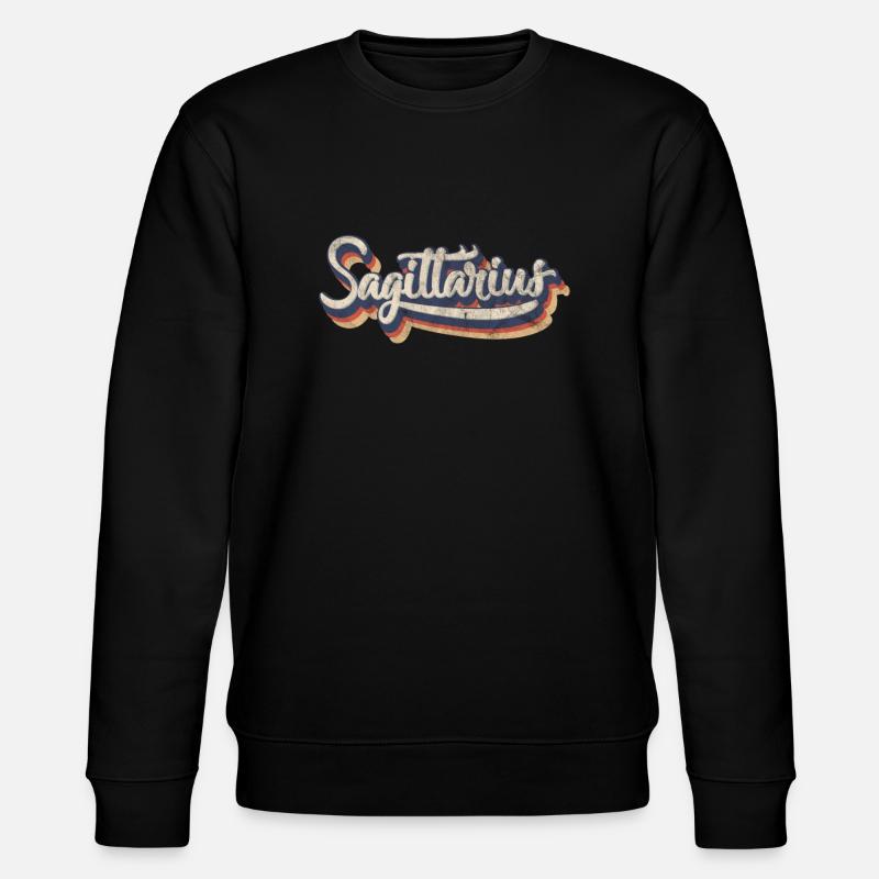 Sagittarius - Stanley/Stella CHANGER Unisex Organic Sweatshirt - black
