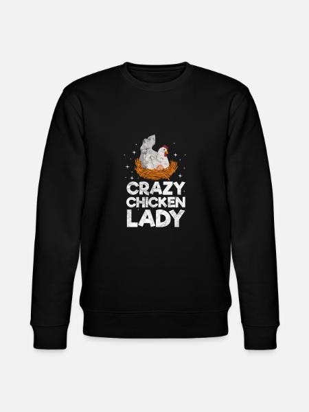 Høne - Stanley/Stella økologisk unisex-sweatshirt CHANGER  - sort