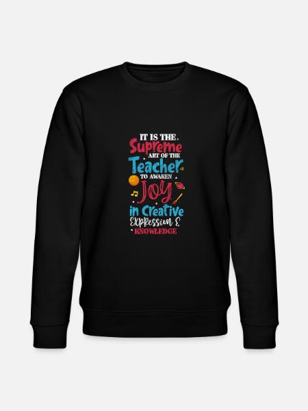 Enseignant Enseignant - Sweat bio CHANGER Stanley/Stella Unisexe - noir