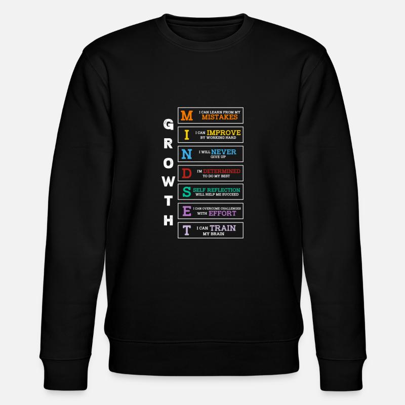 Motivation - Sweat bio CHANGER Stanley/Stella Unisexe - noir