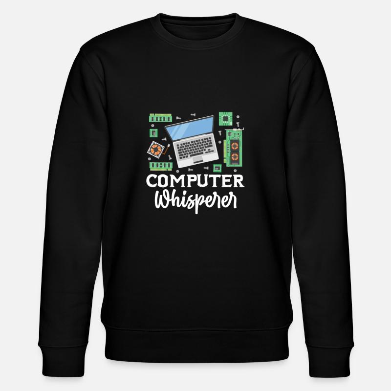 Ordinateur - Sweat bio CHANGER Stanley/Stella Unisexe - noir