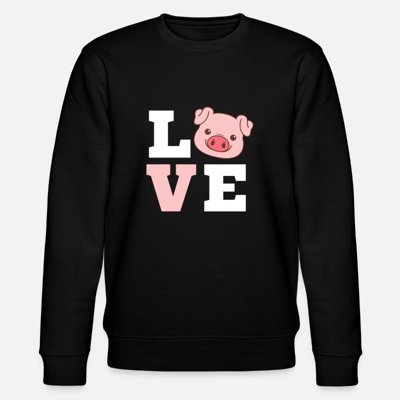 Cochon - Sweat bio CHANGER Stanley/Stella Unisexe - noir