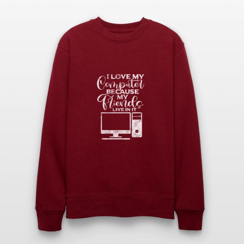 Computer Nerd PC Programmierer Informatik Geschenk Stanley/Stella Unisex Bio-Sweatshirt CHANGER 