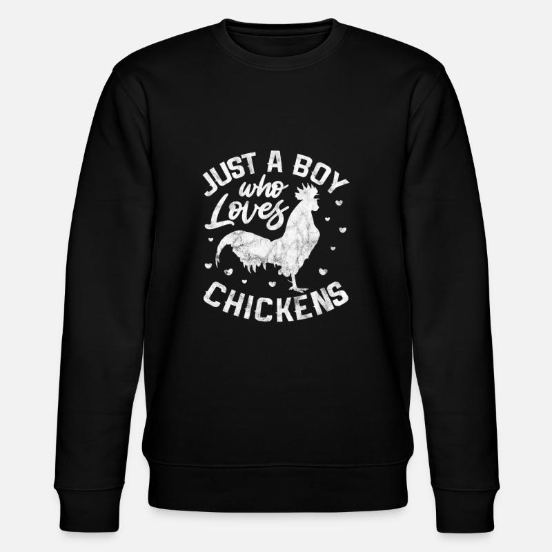 Poulet - Sweat bio CHANGER Stanley/Stella Unisexe - noir