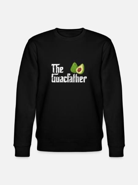Father Guacamole - Stanley/Stella CHANGER Unisex Organic Sweatshirt - black