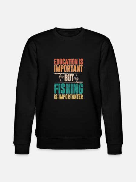 Angler - Stanley/Stella CHANGER Unisex Organic Sweatshirt - black