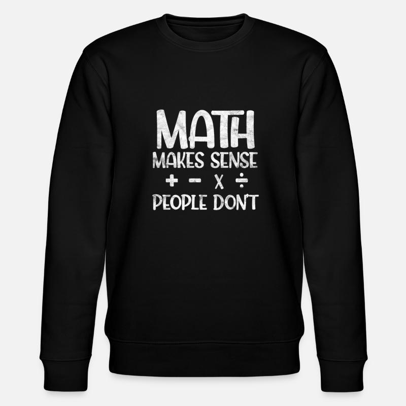 Mathématiques - Sweat bio CHANGER Stanley/Stella Unisexe - noir