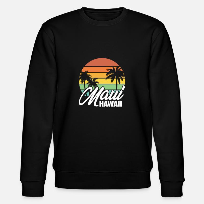 Hawaii Maui - Stanley/Stella Unisex Bio-Sweatshirt CHANGER - Schwarz