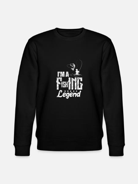 Angler - Stanley/Stella CHANGER Unisex Organic Sweatshirt - black
