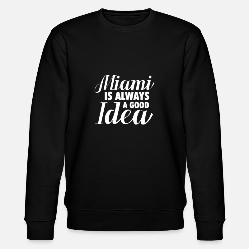 Miami - Sweat bio CHANGER Stanley/Stella Unisexe - noir