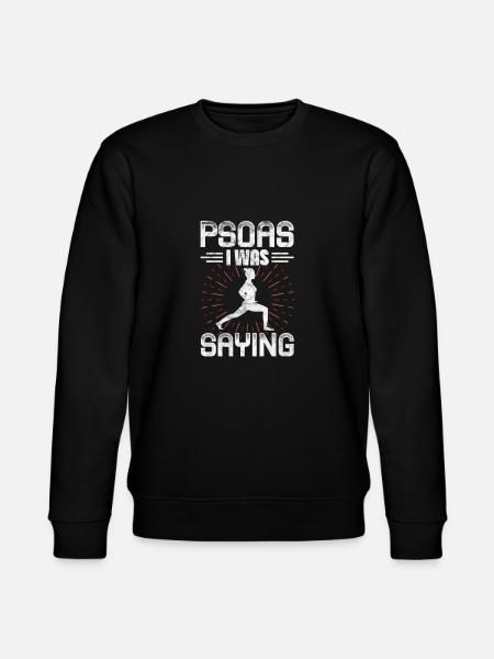 Physiotherapist Physiotherapy Physio Gift - Stanley/Stella CHANGER Unisex Organic Sweatshirt - black