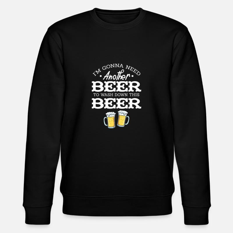 Bière - Sweat bio CHANGER Stanley/Stella Unisexe - noir