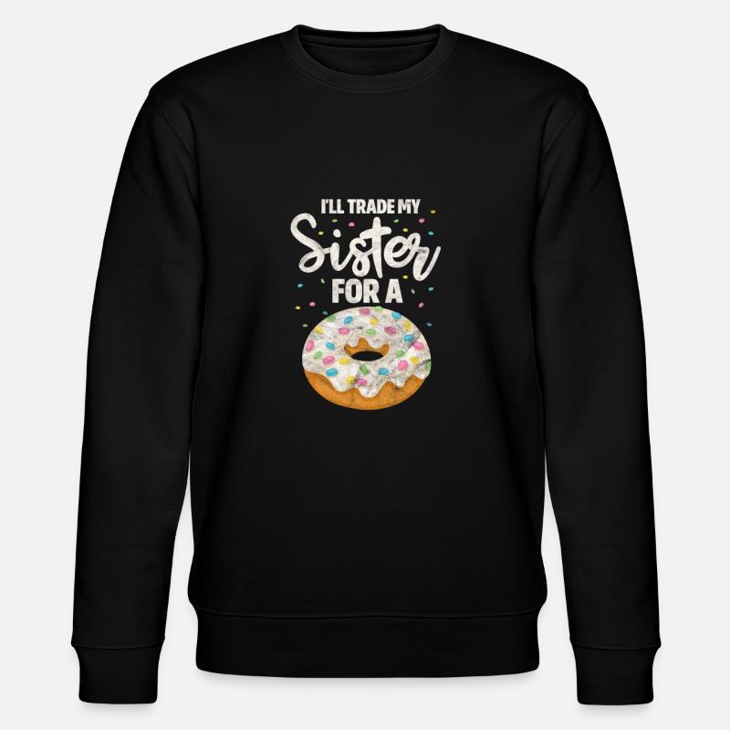 Sœur Donut - Sweat bio CHANGER Stanley/Stella Unisexe - noir