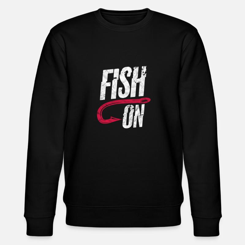 Angler - Stanley/Stella Unisex Bio-Sweatshirt CHANGER  - Schwarz